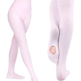 Kit 03 Meias Calça Ballet - Dança Fio 80 Conversível Suplex