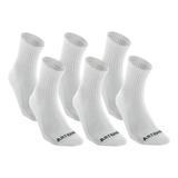 Kit 03 Pares De Meias Cano Alto Brancas Rs 100