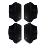 Kit 04 Caixa Acústica C521 Preta 80w 8ohms Jbl Selenium Cor Black