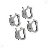 Kit 04 Sargentos Suporte Fixação Capota Marítima Ff E Ct