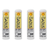 Kit 04 Un. Graxa Shell Gadus S2 V220 2 400gr Nlgi 2 Lithium