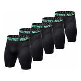 Kit 05 Bermudas Short Treino Academia Musculação Ginástica