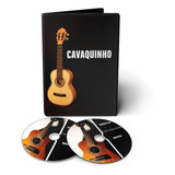 Kit 05 Dvds - Curso De Cavaco Cavaquinho Em Videoaula
