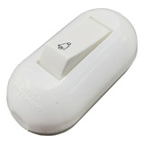 Kit 05 Pçs - Pulsador Para Campainha Tipo Pera Branco Peesa