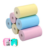Kit 06 Bobina Rolos Refil Câmera Filmadora Impressão