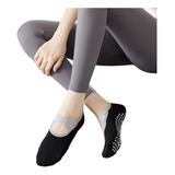 Kit 06 Meia Sapatilha Antiderrapante Pilates Yoga Feminina