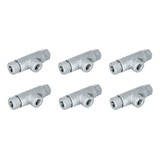 Kit 06 Valvulas Dupla Retencao 16x1,5mm Trucks/carretas