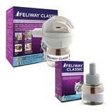 Kit 1 Feliway Classic Difusor/refil +1 Feliway Classic Refil