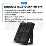 Kit 1 Motor Ppa Bv Home 2 Control 1,50m Acionamento 250kg Frequência 433mhz Tamanho Da Engrenagem 1/2 110v