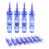 Kit 10 Agulhas Cartucho Caneta Derma Pen 12 36 42 Nano Ponta