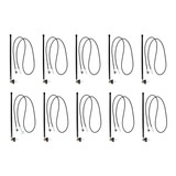 Kit 10 Antena Flexível Am / Fm Para Caminhão Cargo 