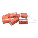 Kit 10 Capacitor Bipolar Eletrolítico 47uf 100v Para Corneta
