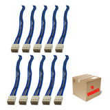 Kit 10 Chicote Para Modulo Som Taramps Stetsom Buster Falcon