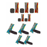 Kit 10 Corrente Tec Bike: 05 Fina (marcha) + 05 Grossa C410