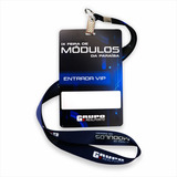 Kit 10 Credenciais Pvc + 10 Cord. Personalizados - Digital