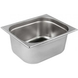 Kit 10 Cubas Gastronomica Inox Gn 1/2 X 150mm (325x265mm)
