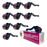 Kit 10 Dermaroller System Agulhas 0.5mm Microagulhas Drs 540