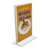 Kit 10 Display Acrilico Expositor + Folheto Personalizado