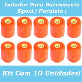 Kit 10 Isoladores Para Barramento Epoxi Paralelo 16x20x1/4