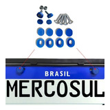 Kit 10 Lacres De Parafusos Placa Mercosul + Parafusos 