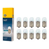 Kit 10 Lâmpada Luz Seta Pisca 67 24v 5w Ba15s Hella 5627
