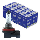 Kit 10 Lâmpadas Gauss H11 24v 70w Caminhão Ônibus Gl130h11