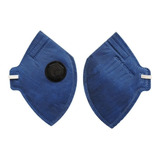 Kit 10 Máscaras Camper Pff2 Com Válvula Proteção Respirador