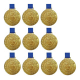 Kit 10 Medalha Crespar M30 Ouro / Prata / Bronze Premiação