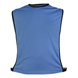 Kit 10 Pçs Colete Pp Infantil Futebol Tecido Helanquinha Cor Azul-celeste