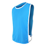 Kit 10 Pçs Colete Pp Infantil Futebol Tecido Helanquinha Cor Azul-turquesa