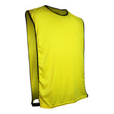 Kit 10 Pçs Colete Pp Infantil Futebol Tecido Helanquinha Nata Sports Cor Amarelo Canário