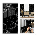 Kit 10 Placas Adesivas Mármore Parede 3d Porcelanato Lavável