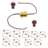 Kit 10 Resistor Canceller 25w 6rj Led Pingo Cambus Universal