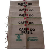 Kit 10 Saco Juca Brasil Café Legitimo