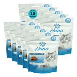 Kit 10 Snack Hana Healthy Life Dental Care Gatos Adultos 60g
