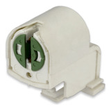 Kit 10 Soquete G5 Em Pc Tipo Adaptador Lamp T8 P/ T5 Branco