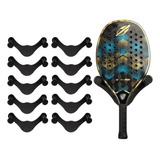 Kit 10 Suporte De Parede Para Raquete De Beach Tennis Tênis