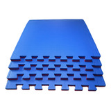 Kit 10 Tapete Tatame 1x1 40mm Eva 100x100cm 4cm Bicolor