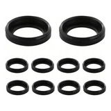 Kit 10 Un - Gaxetas Da Base Válvula Extratora Keg De Chopp 