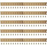 Kit 100 Capacitores Eletrolítico 10uf 16v R3a16v100md0ph2tde