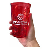 Kit 100 Copos Caldereta Twister 500ml Personalizados