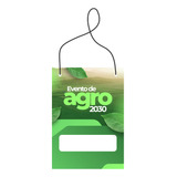 Kit 100 Credenciais De Eventos Personalizadas