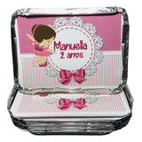 Kit 100 Marmitinhas Guloseimas Lembrancinha - Personalizadas
