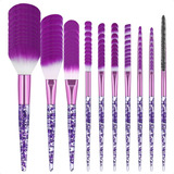 Kit 100 Pincéis Maquiagem Viagem Passeios Blogueirinha