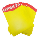 Kit 100 Un Placas Oferta Hortifruti Promoção Cartaz 21x30