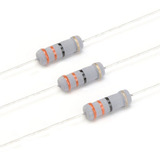 Kit 100un Resistores 1w De Potência Escolha 1 Valor Ohmico