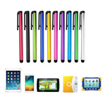 Kit 10pçs Caneta Stylus Pen Touch Screen Capacitiva