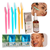 Kit 11und Lâmina P Depilação + Óleo Rosa Mosqueta + Máscara