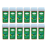 Kit 12 Ceras Depilatória Roll On Algas 100g Cerapura
