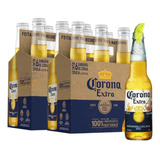 Kit 12 Cervejas Corona Extra Pilsen Long Neck 330ml